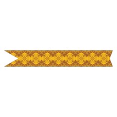 Boho Old Gold Pattern Midi Wrap Pencil Skirt from ArtsNow.com Hem