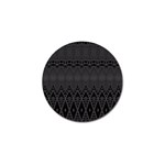 Boho Black Diamonds Golf Ball Marker (10 pack)