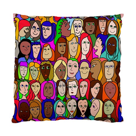 432sisters Standard Cushion Case (Two Sides) from ArtsNow.com Front