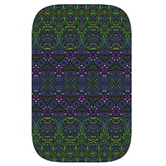 Boho Purple Green Pattern Waist Pouch (Small) from ArtsNow.com Front