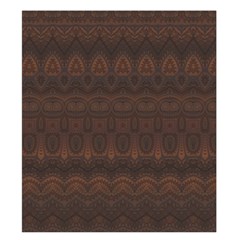 Boho Chocolate Brown Duvet Cover Double Side (King Size) from ArtsNow.com Front