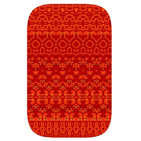 Boho Red Orange Waist Pouch (Large) from ArtsNow.com Front