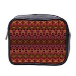 Boho Floral Pattern Mini Toiletries Bag (Two Sides)