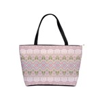 Boho Pastel Spring Floral Pink Classic Shoulder Handbag