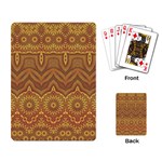 Boho Sunflower Print Playing Cards Single Design (Rectangle)
