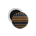 Boho Brown Blue 1.75  Magnets