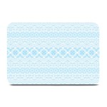 Boho Baby Blue Pattern Plate Mats