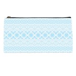 Boho Baby Blue Pattern Pencil Case