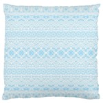 Boho Baby Blue Pattern Standard Flano Cushion Case (One Side)