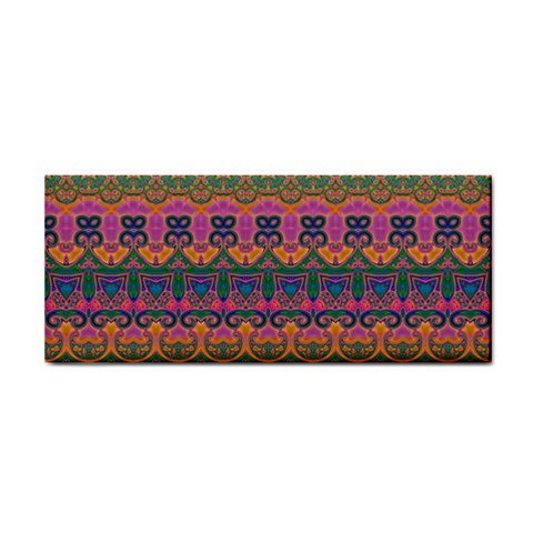 Boho Colorful Pattern Hand Towel from ArtsNow.com Front