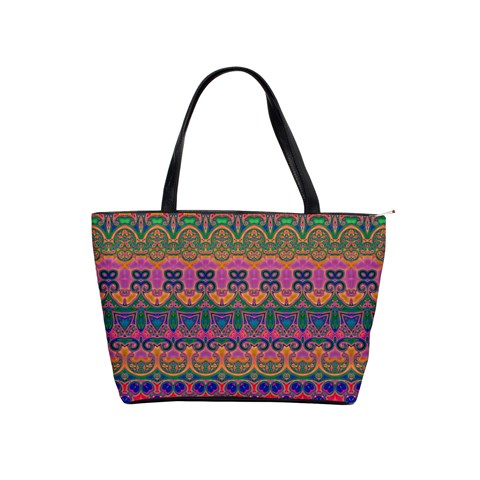 Boho Colorful Pattern Classic Shoulder Handbag from ArtsNow.com Front