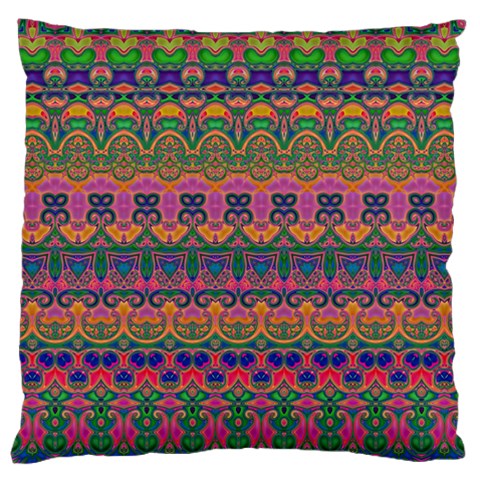 Boho Colorful Pattern Standard Flano Cushion Case (One Side) from ArtsNow.com Front