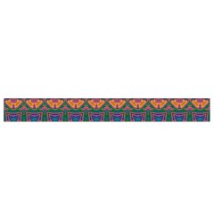 Boho Colorful Pattern Belt Pouch Bag (Small) from ArtsNow.com Bottom