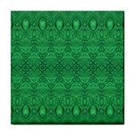 Boho Emerald Green Tile Coaster