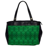 Boho Emerald Green Oversize Office Handbag