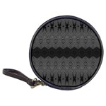 Boho Black Grey Pattern Classic 20-CD Wallets