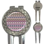 Colorful Boho Pattern 3-in-1 Golf Divots