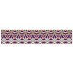 Colorful Boho Pattern Small Flano Scarf