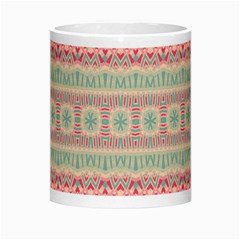 Boho Teal Pink Morph Mugs from ArtsNow.com Center