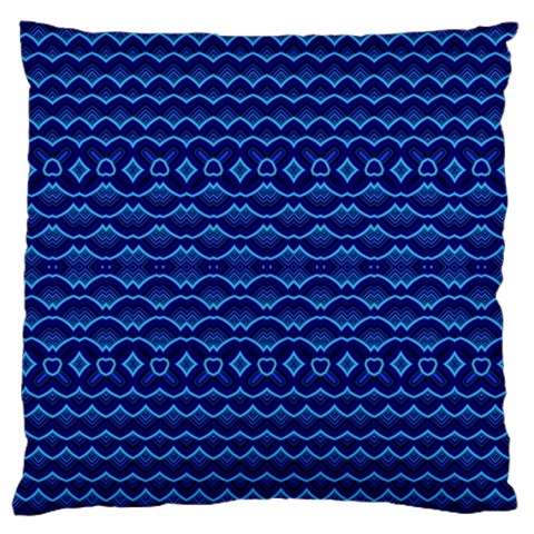 Cobalt Blue  Large Cushion Case (Two Sides) from ArtsNow.com Front