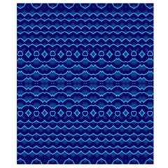 Cobalt Blue  Waist Pouch (Large) from ArtsNow.com Back Strap