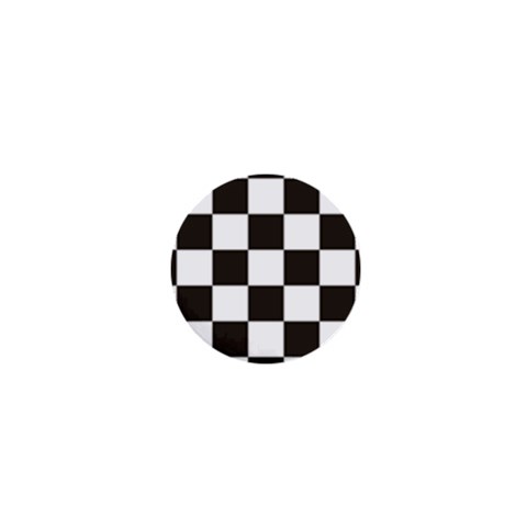 Chequered Flag 1  Mini Magnets from ArtsNow.com Front