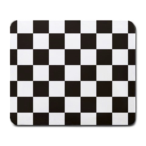 Chequered Flag Large Mousepads from ArtsNow.com Front