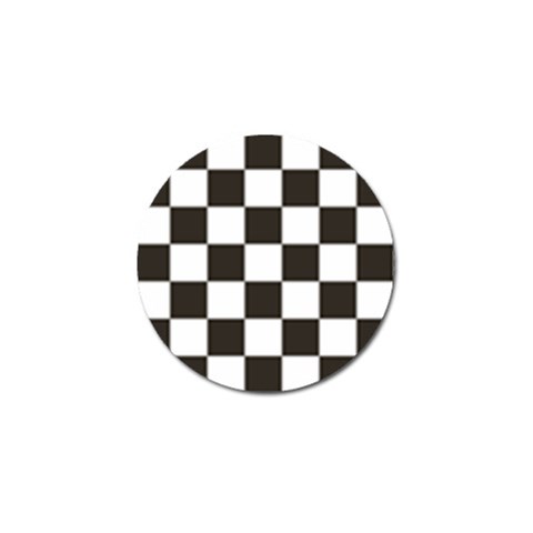 Chequered Flag Golf Ball Marker (4 pack) from ArtsNow.com Front