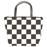 Chequered Flag Bucket Bag