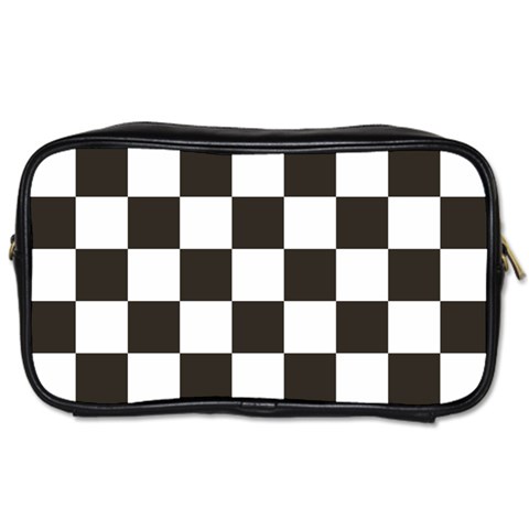 Chequered Flag Toiletries Bag (One Side) from ArtsNow.com Front