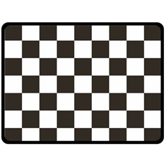 Chequered Flag Double Sided Fleece Blanket (Large)  from ArtsNow.com 80 x60  Blanket Back