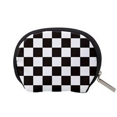 Chequered Flag Accessory Pouch (Small) from ArtsNow.com Back