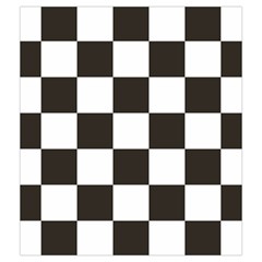 Chequered Flag Drawstring Pouch (Medium) from ArtsNow.com Back