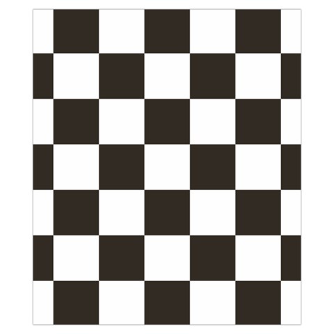 Chequered Flag Drawstring Pouch (XS) from ArtsNow.com Front