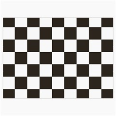 Chequered Flag Roll Up Canvas Pencil Holder (L) from ArtsNow.com Front