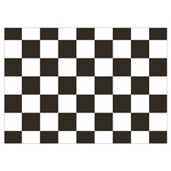 Chequered Flag Wristlet Pouch Bag (Small) from ArtsNow.com Belt Loop