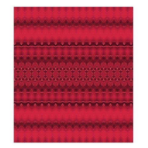 Crimson Red Pattern Duvet Cover Double Side (King Size) from ArtsNow.com Front