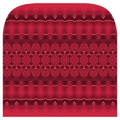 Crimson Red Pattern Toiletries Pouch from ArtsNow.com Cover