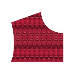 Crimson Red Pattern Women s Button Up Vest from ArtsNow.com Top Right