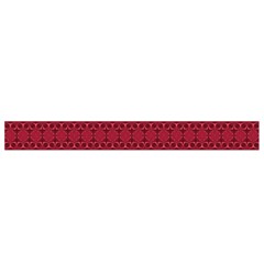 Crimson Red Pattern Belt Pouch Bag (Small) from ArtsNow.com Bottom