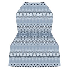 Boho Faded Blue Grey Women s Long Sleeve Raglan Tee from ArtsNow.com Back