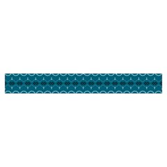 Boho Teal Pattern Makeup Case (Large) from ArtsNow.com Zipper Front