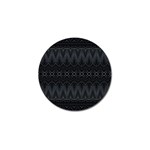 Boho Black and Silver Golf Ball Marker (10 pack)