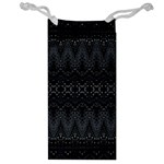 Boho Black and Silver Jewelry Bag