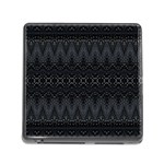 Boho Black and Silver Memory Card Reader (Square 5 Slot)