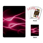 Neon Pink Glow Playing Cards Single Design (Rectangle)