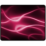 Neon Pink Glow Double Sided Fleece Blanket (Medium) 