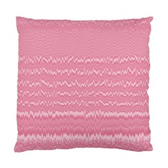 Boho Pink Stripes Standard Cushion Case (Two Sides) from ArtsNow.com Back