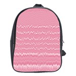Boho Pink Stripes School Bag (XL)