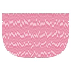 Boho Pink Stripes Makeup Case (Small) from ArtsNow.com Side Right